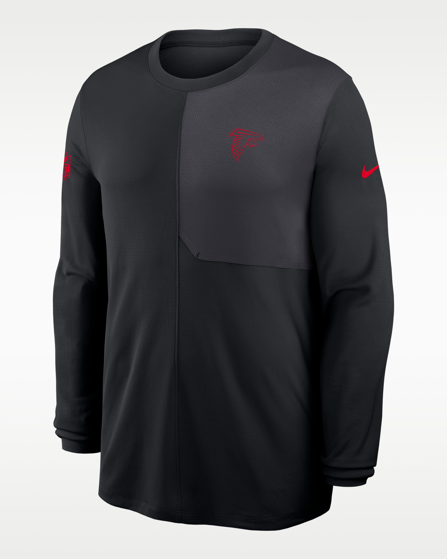 Atlanta Falcons Sideline Coach Men's Nike Dri-FIT NFL Long-Sleeve